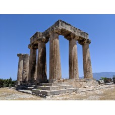 Temple of Apollo at ancient Corinth
